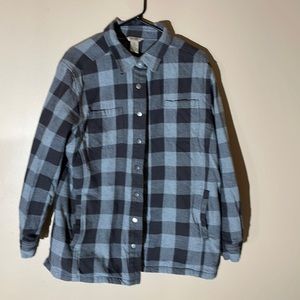 Duluth Trading  Buffalo plaid shirt jacket XL